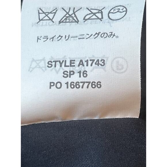 J. Crew Pamela Dress Leavers Lace Blue Size 16 Illusion Neckline Back Keyhole - Picture 8 of 8